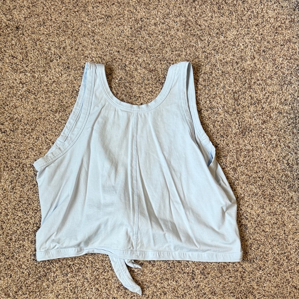 lululemon athletica Light Blue Tank Top